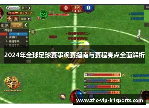 2024年全球足球赛事观赛指南与赛程亮点全面解析