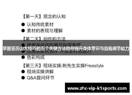 掌握亚历山大技巧的五个关键方法助你提升身体意识与自我调节能力 掌握亚历山大技巧的五个关键方法助你提升身体意识与自我调节能力